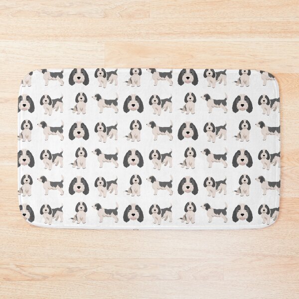 Item preview, White & Black Petit Basset Griffon Vendeen Dog designed and sold by TheAnimalZ00.