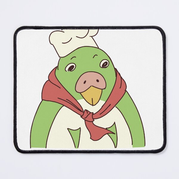 Item preview, boy and the heron green chef parakeet designed and sold by asdjflaj.