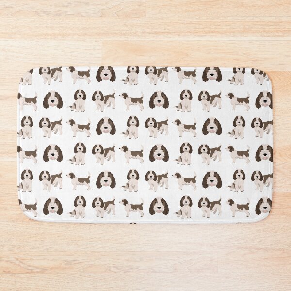 Item preview, White & Grizzle Petit Basset Griffon Vendeen Dog designed and sold by TheAnimalZ00.