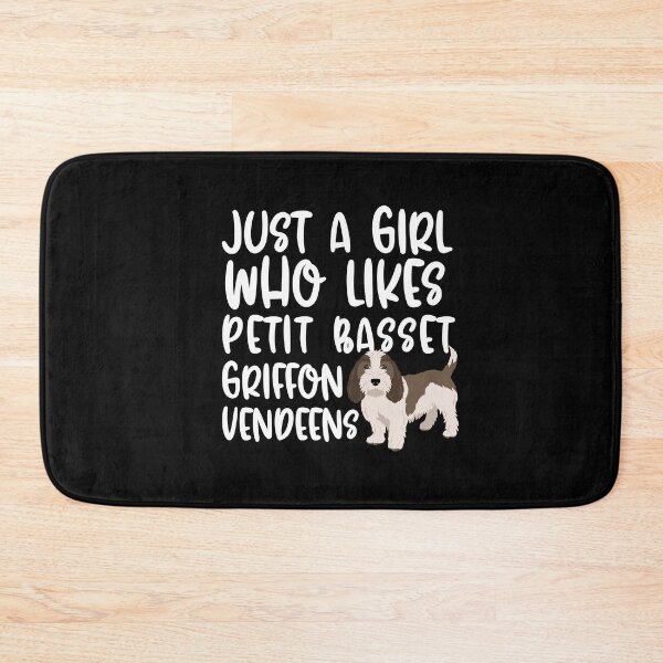 Item preview, Just A Girl Who Likes Petit Basset Griffon Vendeens designed and sold by TheAnimalZ00.