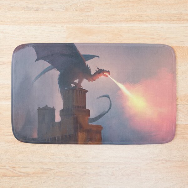 Item preview, Dragon Setting Fire to the Morning Air designed and sold by Dan Phyillaier.