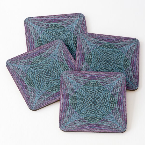 Item preview, Rectangular Pattern #5 Morph C [16128-BluesPurples-BB] designed and sold by LottMultimedia.