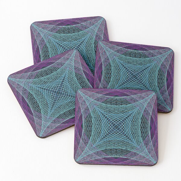 Item preview, Rectangular Pattern #5 Morph C [16011-BluesPurples-BB] designed and sold by LottMultimedia.
