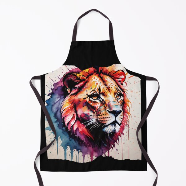 Item preview, Lion Paint Splash Artwork designed and sold by BotunPeony.