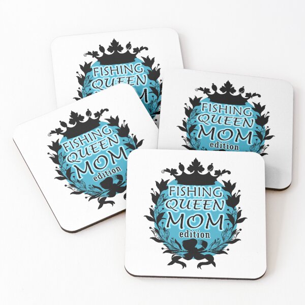 Item preview, Fishing Queen, Mom edition. Fishing mom, queen edition. Blue version. designed and sold by Verle-art.
