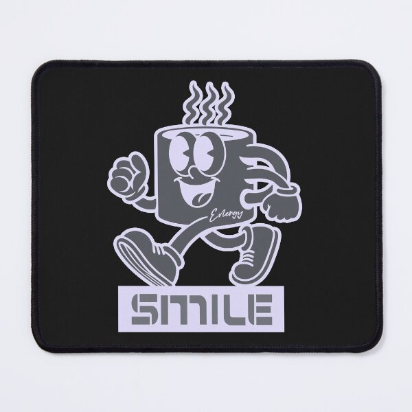 Item preview, Coffee Cup Phrase Smile Grey designed and sold by akaajoficial.
