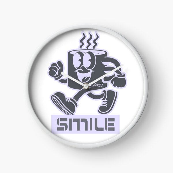 Item preview, Coffee Cup Phrase Smile Grey designed and sold by akaajoficial.