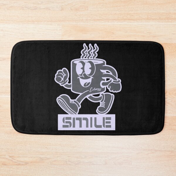 Item preview, Coffee Cup Phrase Smile Grey designed and sold by akaajoficial.