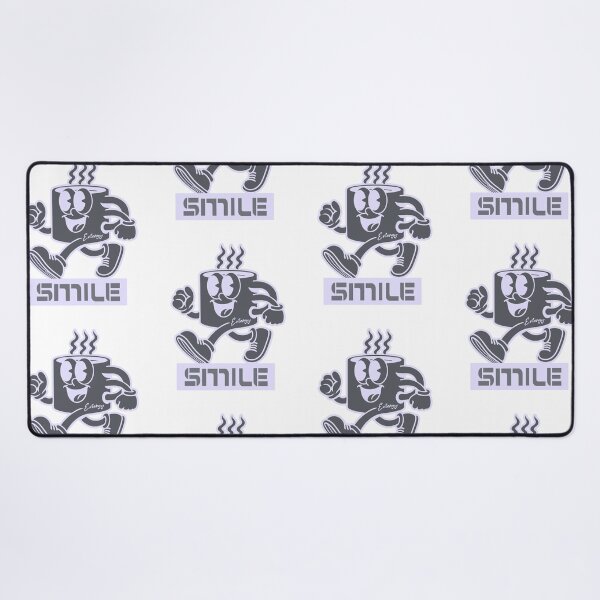 Item preview, Coffee Cup Phrase Smile Grey designed and sold by akaajoficial.