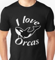 Camiseta ajustada Amo Orcas