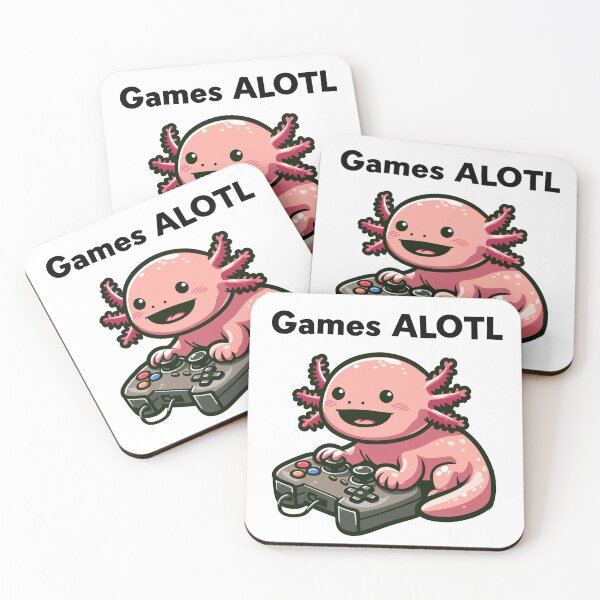 Item preview, Cute Axolotl Gaming designed and sold by DinoKate.