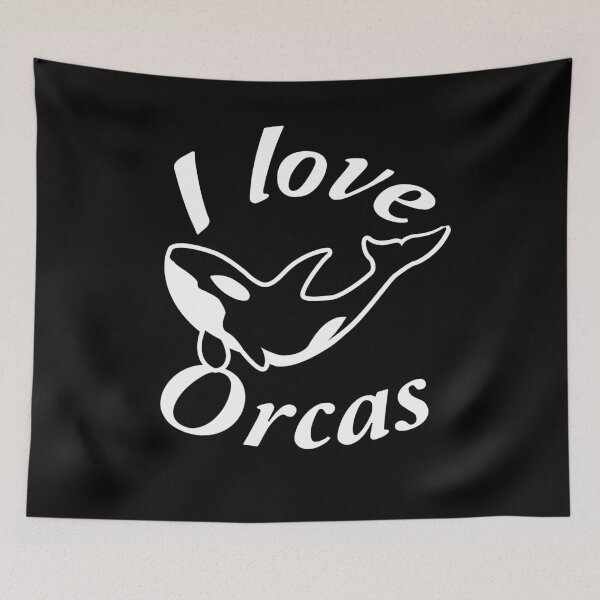 Item preview, I Love Orcas  designed and sold by Kieran Abbott.