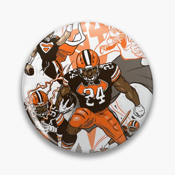 Item preview, Nick Chubb Superhero designed and sold by emarcemyn.