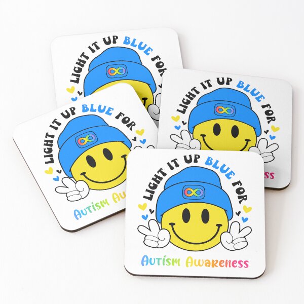 Item preview, Light it up Blue for Autism Awareness designed and sold by KatMercerr.