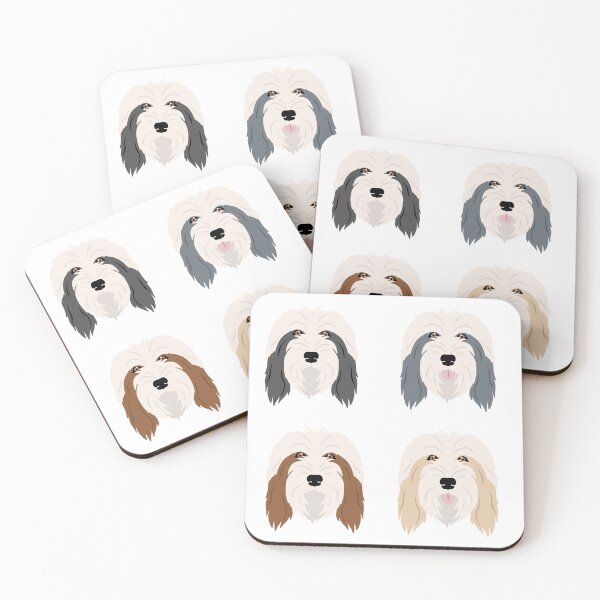 Item preview, Cute Bearded Collie Faces designed and sold by TheAnimalZ00.