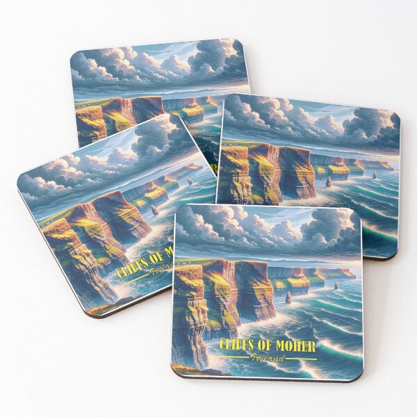 Item preview, Stormy Irish Cliffs designed and sold by Era-of-Traveler.