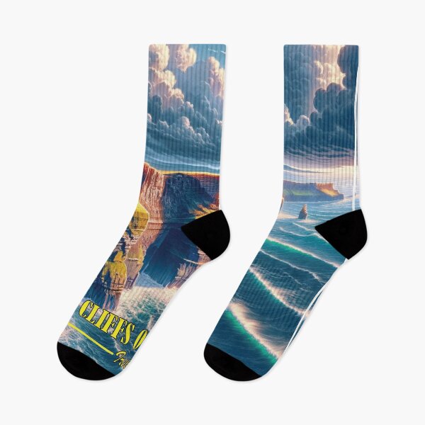 Item preview, Stormy Irish Cliffs designed and sold by Era-of-Traveler.