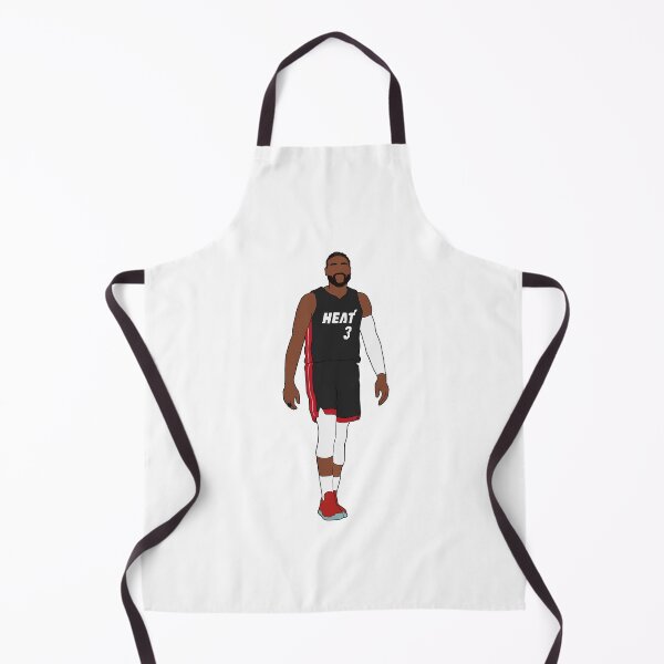 Artikelvorschau, Dwyane Wade Heat Minimal entworfen und verkauft von WhelmdStudios .