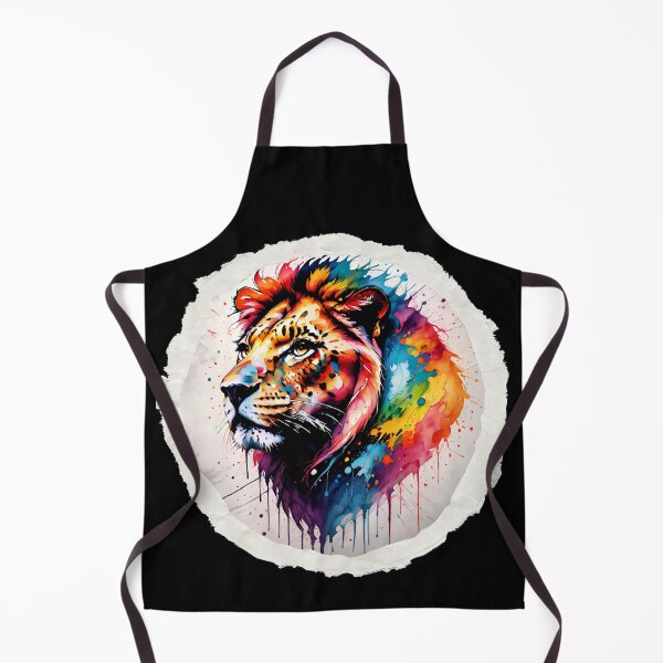 Item preview, Lion Paint Splash Artwork designed and sold by BotunPeony.