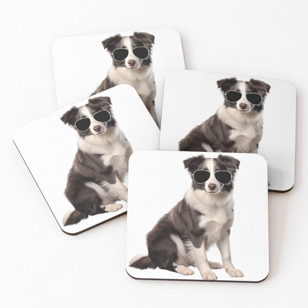Item preview, Border Collie Wearing Sunglasses designed and sold by TheAnimalZ00.