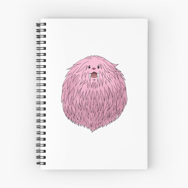 Item preview, hunter intro pink fluffy monster designed and sold by AndiCline.