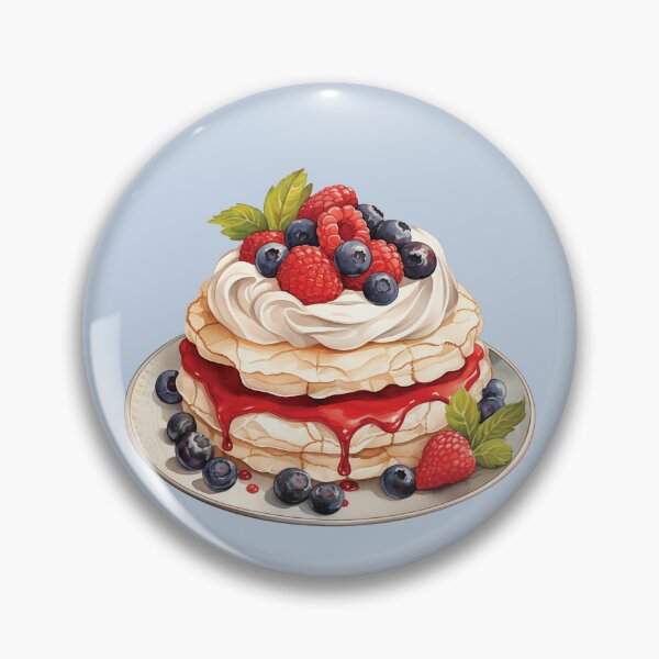 Item preview, Mixed Berries Pavlova designed and sold by Alicia Chee.