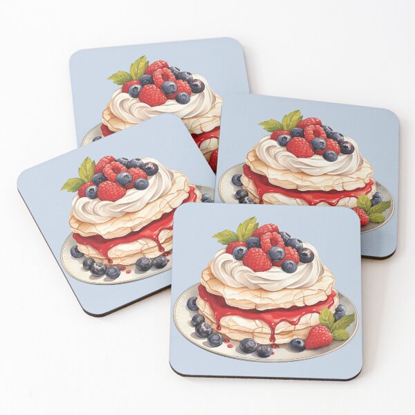 Item preview, Mixed Berries Pavlova designed and sold by Alicia Chee.