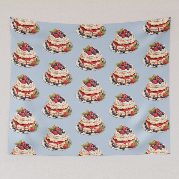 Item preview, Mixed Berries Pavlova designed and sold by Alicia Chee.