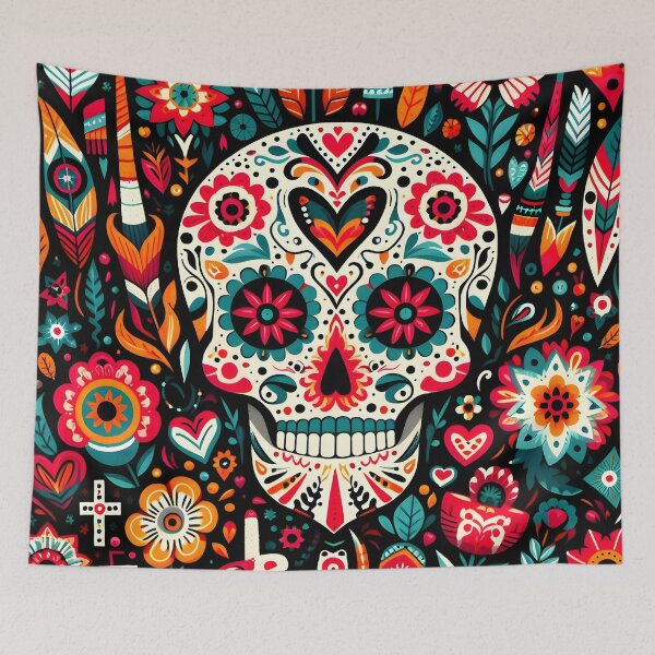 Item preview, Otomi Skull designed and sold by edleon.