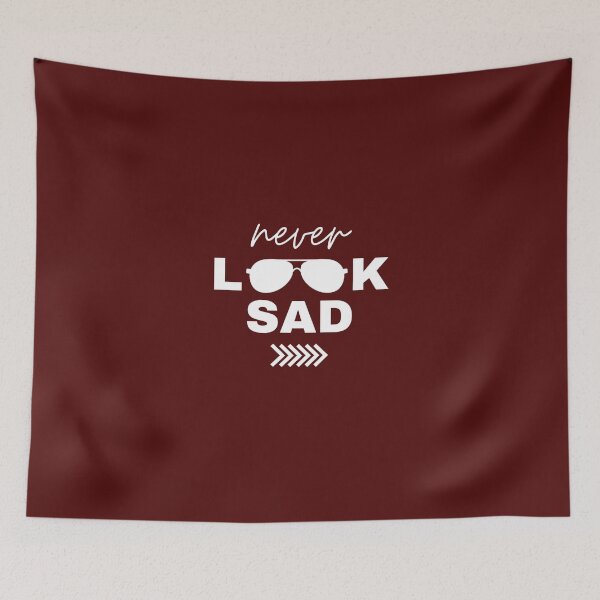 Item preview, never look sad designed and sold by ksfashionideas.