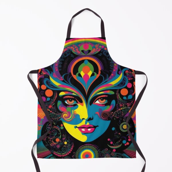Item preview, Trippy Psychedelic Face Art designed and sold by TheDarkWardrobe.