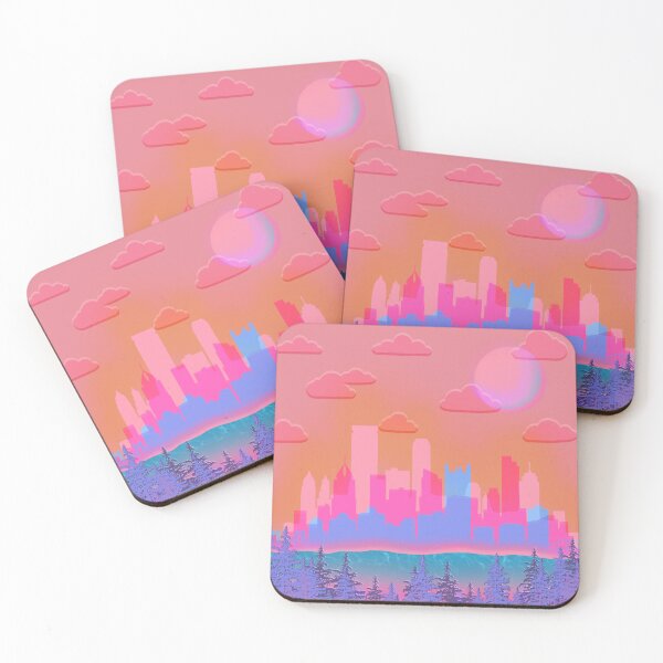 Item preview, Colorful Pittsburgh skyline designed and sold by Trisha  Wells.