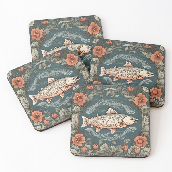 Item preview, Time for Salmon Fishing designed and sold by WANBASTEN.