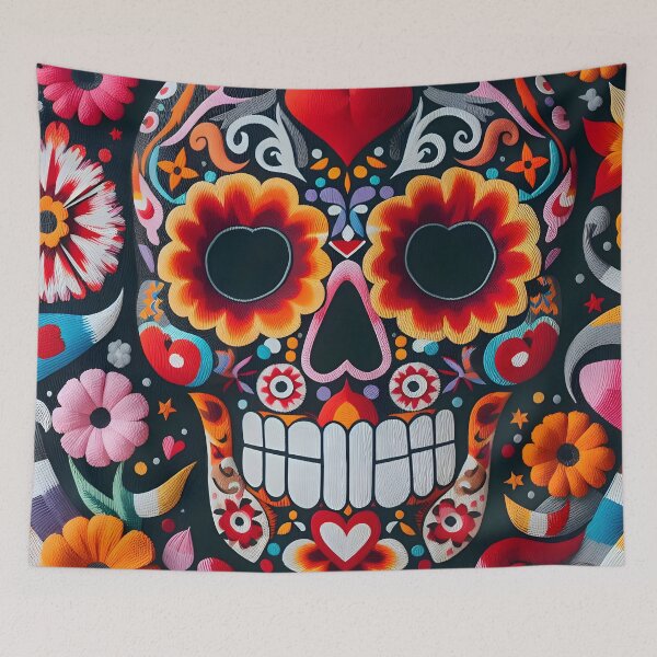 Item preview, Embroidery Skull designed and sold by edleon.