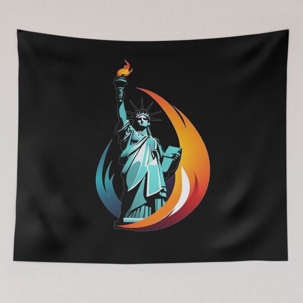Item preview, "Liberty Threads: Elevate Your Style with State of Liberty Merch" designed and sold by Eandbeyond.