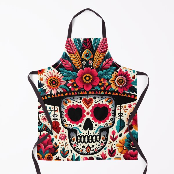Item preview, Demon mexican Skull designed and sold by edleon.