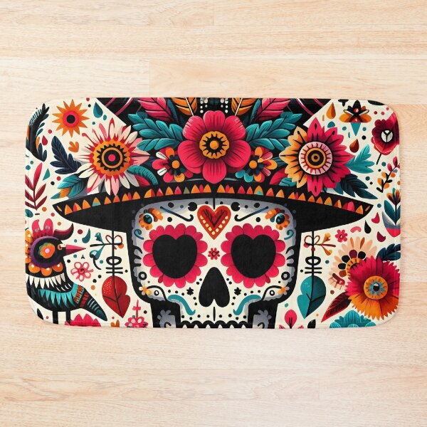 Item preview, Demon mexican Skull designed and sold by edleon.