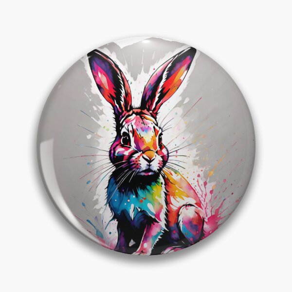 Item preview, Rabbit Paint Splash Artwork  designed and sold by BotunPeony.