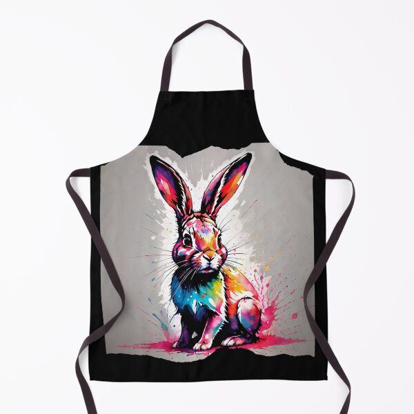 Item preview, Rabbit Paint Splash Artwork designed and sold by BotunPeony.
