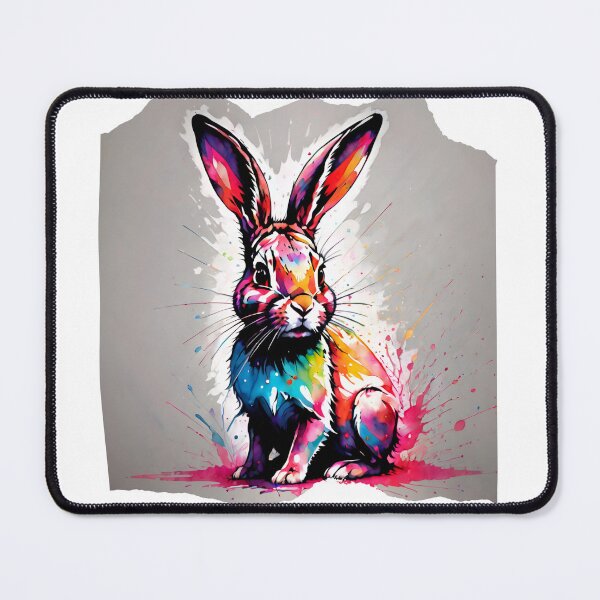 Item preview, Rabbit Paint Splash Artwork  designed and sold by BotunPeony.