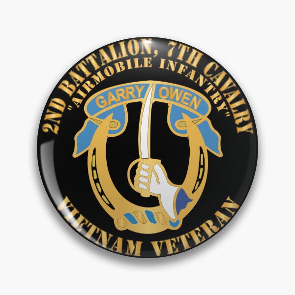 Item preview, Army - 2nd Battalion, 7th Cavalry - Vietnam Veteran X 300 designed and sold by Military Insignia Products.