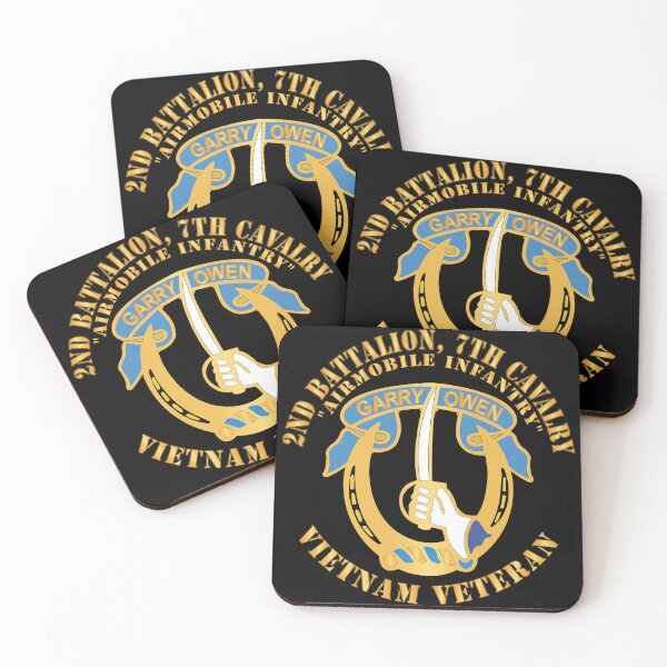 Item preview, Army - 2nd Battalion, 7th Cavalry - Vietnam Veteran X 300 designed and sold by Military Insignia Products.