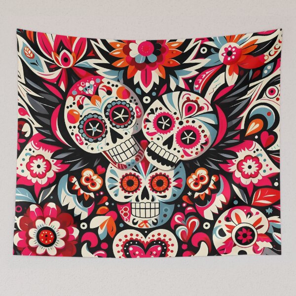 Item preview, Skulls mexican art designed and sold by edleon.