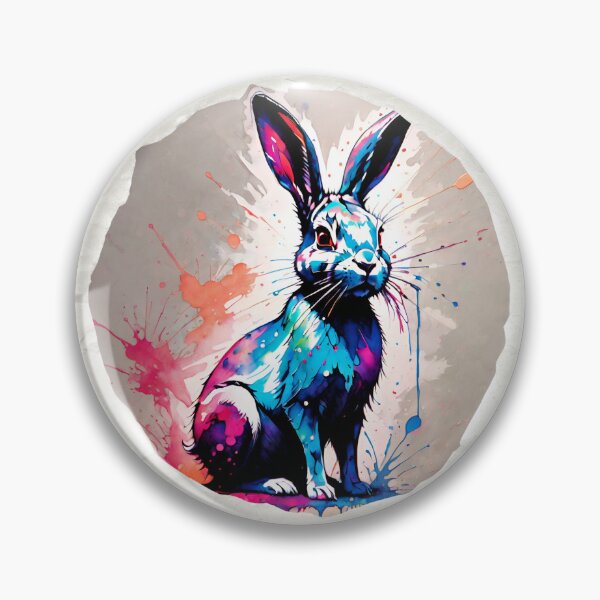 Item preview, Rabbit Paint Splash Artwork  designed and sold by BotunPeony.
