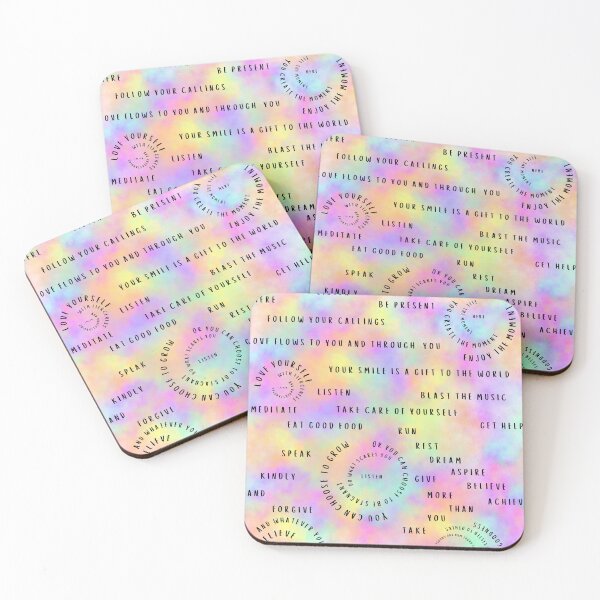 Item preview, Colorful Cool Wisdom Words Adults Kids Meaningful Gift designed and sold by IntoClearWater.