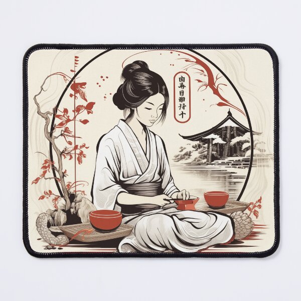 Item preview, Calm Japanese Woman designed and sold by PotatoBandito.
