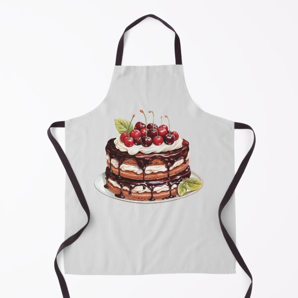 Item preview, Round German Black Forest Cherry Cake designed and sold by Alicia Chee.