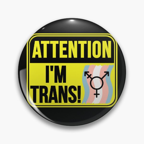 Item preview, I'm Trans! Transgender Pride Flag designed and sold by MarkMySign.