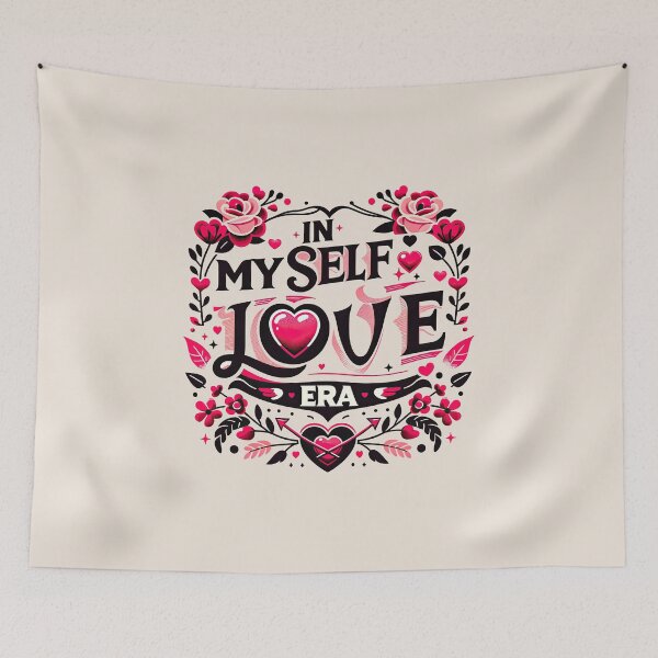 Artikelvorschau, In My Self Love Era Zitate Love Yourself Lustiges Valentinstag-T-Shirt entworfen und verkauft von MAPDDesigns.