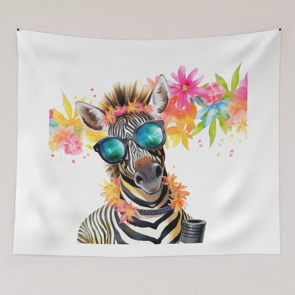 Item preview, Party Dope Zebra Animal designed and sold by artfulbitsbyk.